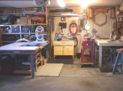 Table Saw with Bench